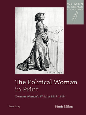 cover image of The Political Woman in Print